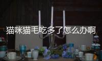 貓咪貓毛吃多了怎么辦啊？貓吃毛多了會怎么樣
