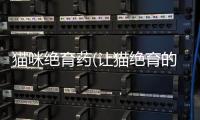 貓咪絕育藥(讓貓絕育的藥)