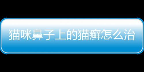 貓咪鼻子上的貓癬怎么治(貓咪鼻子流膿怎么回事)