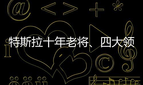特斯拉十年老將、四大領導成員之一離職