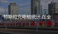 特斯拉充電樁統(tǒng)計,在全球擁有2181個超級充電站和19437個超級充電樁