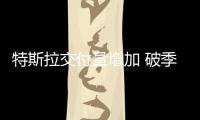 特斯拉交付量增加 破季度紀錄仍不確定