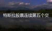 特斯拉股票連續(xù)第五個交易日繼續(xù)下跌