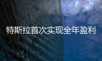 特斯拉首次實現全年盈利 但不是靠賣車