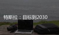 特斯拉：目標(biāo)到2030年每年售2000萬輛車