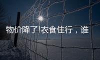 物價降了!衣食住行，誰漲誰跌?