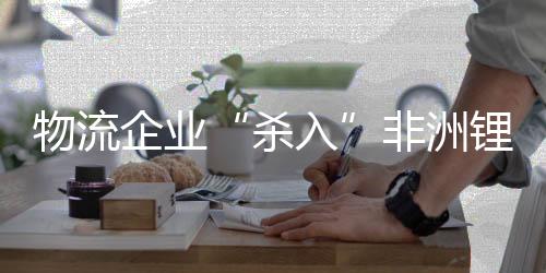 物流企業“殺入”非洲鋰礦！