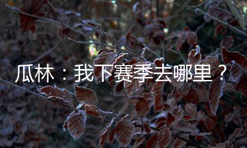 瓜林：我下賽季去哪里？國際米蘭！