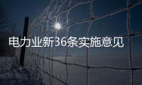 電力業新36條實施意見無具體細則遭質疑