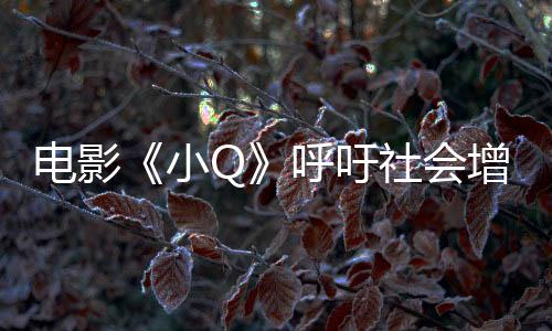 電影《小Q》呼吁社會增加導(dǎo)盲犬認知