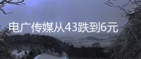 電廣傳媒從43跌到6元 中國人壽信泰人壽虧損慘