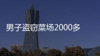 男子盜竊菜場2000多枚硬幣被抓