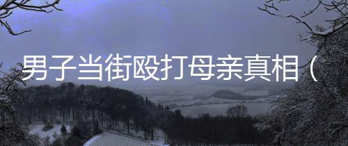 男子當街毆打母親真相（男子當街毆打母親）
