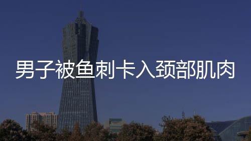 男子被魚刺卡入頸部肌肉 接受手術獲救