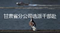 甘肅省分公司選派干部赴扶貧一線