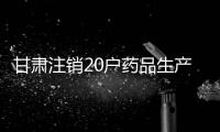 甘肅注銷20戶藥品生產企業藥品GMP證書