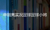 申剛亮實況足球足球小將主題曲足球競彩
