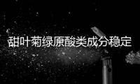 甜葉菊綠原酸類成分穩定性研究（二）