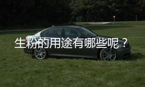 生粉的用途有哪些呢？