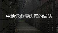 生地黨參瘦肉湯的做法