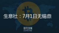 生意社：7月1日無錫鼎利凱不銹鋼價格持平