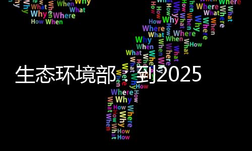 生態環境部：到2025年底前，重點區域焦化企業力爭80%左右產能完成改造