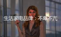 生活家電品牌：不卑不亢、不急不躁，扎實基礎