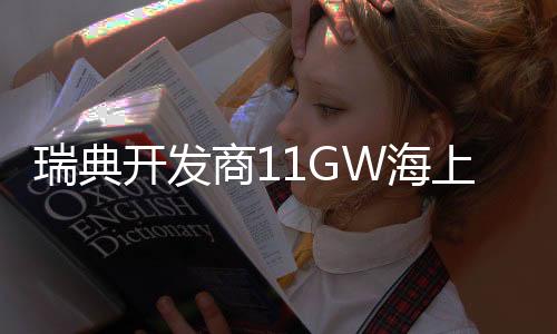 瑞典開發(fā)商11GW海上風(fēng)電打響首炮！
