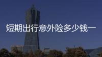 短期出行意外險多少錢一年