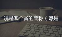 皖是哪個(gè)省的簡稱（粵是哪個(gè)省的簡稱）