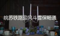 皖蘇鐵路迎風斗雪保暢通