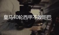 皇馬40輪西甲不敗距巴薩紀錄差3場，將對陣黃潛、塞爾塔、巴薩