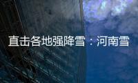 直擊各地強降雪：河南雪厚得像切糕，安徽車站被白雪覆蓋