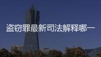 盜竊罪最新司法解釋哪一年（盜竊罪最新司法解釋）