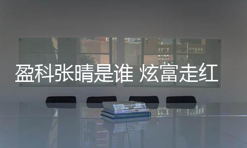 盈科張晴是誰 炫富走紅是怎么回事