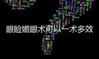 眼瞼媚眼術可以一術多效嗎？