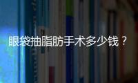 眼袋抽脂肪手術多少錢？眼袋去脂是越多越好？