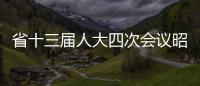 省十三屆人大四次會議昭通市代表團舉行全體會議