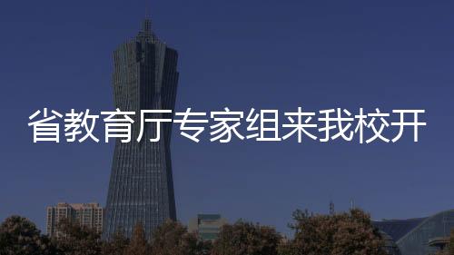 省教育廳專家組來我校開展2024年實(shí)驗(yàn)室安全現(xiàn)場調(diào)研檢查工作