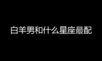 白羊男和什么星座最配