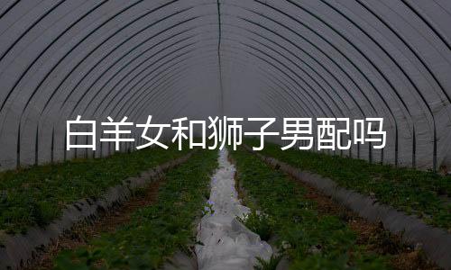 白羊女和獅子男配嗎