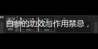 白參的功效與作用禁忌，白參的介紹是什么