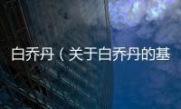 白喬丹（關于白喬丹的基本情況說明介紹）