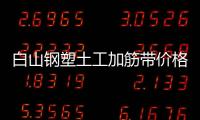 白山鋼塑土工加筋帶價格
