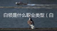 白領是什么職業類型（白領是什么職業）