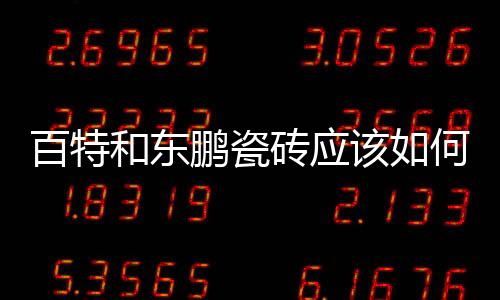 百特和東鵬瓷磚應(yīng)該如何樣