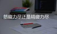 筋疲力盡還是精疲力盡 筋疲力盡還是精疲力盡的意思