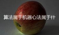 算法屬于機器心法屬于什么呢？為什么說算法屬于機器心法屬于人類？