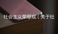 社會(huì)主義榮辱觀（關(guān)于社會(huì)主義榮辱觀的基本情況說明介紹）