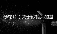 砂輪片（關(guān)于砂輪片的基本情況說明介紹）